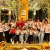 Circle Thariq Halilintar nonton pertandingan  Indonesia vs Bahrain