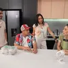 Tyas Mirasih dengan Anak Tengku Tezi