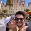 Tyas Mirasih dengan Anak Tengku Tezi
