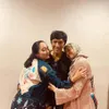 Bella Fawzi bersama Ikang Fawzi dan Chika Fawzi