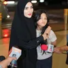 Ashanty diwawancara sebelum berangkat haji