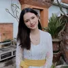 sarah menzel kebaya di 7 bulanan aurel