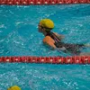 Gisel Triathlon Finish Olahraga lari sepeda renang