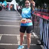 Gisel Triathlon Finish Olahraga lari sepeda renang