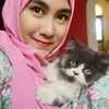 Anisa Rahma berhijab