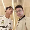 Ruben Onsu foto bareng Betrand