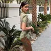 Sabrina Chairunnisa Pakai Kebaya Hijau