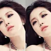 visual idol K-Pop dengan alis melengkung