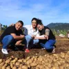 Potret sederhana krisdayanti di Kota batu.