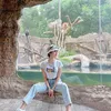 Potret terbaru Ghea Youbi yang bikin salah fokus.