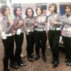 polwan cantik, polisi cantik, bripda wulan