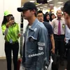 BTS di Bandara Soekarno Hatta