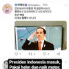 Tweet warga Korsel soal aksi opening Asian Games Jokowi