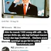 Tweet warga Korsel soal aksi opening Asian Games Jokowi