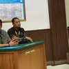 Andre Taulany didampingi pengacara di ruang sidang