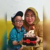 daus mini dan istri sambut anak kedua