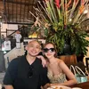 Bunga Citra Lestari dan suami