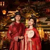 Felicya Angelista dan Caesar Hito saat liburan
