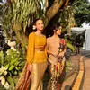 Sarah Menzel di Tedak Siten Baby Ameena