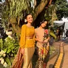 Sarah Menzel di Tedak Siten Baby Ameena