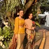 Sarah Menzel di Tedak Siten Baby Ameena