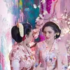 ashanty krisdayanti pakai kebaya sanggul