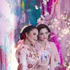 ashanty krisdayanti pakai kebaya sanggul