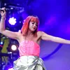 Lily Allen di Glastonbury