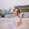 Natasha Wilona Seoul Korea Hanbok Cantik