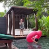 Bunga Citra Lestari pakai bikini