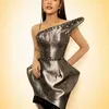 Sridevi bergaun silver