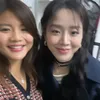 carissa devina selfie dengan shin hye sun