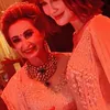 Rakhee Punjabi dan Luna Maya di pesta Diwali