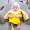Baby Rayyanza pakai kostum pisang