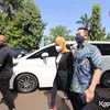 Potret Olla dan Aufar makin mesra di sidang cerai perdana.