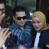 Potret Olla dan Aufar makin mesra di sidang cerai perdana.
