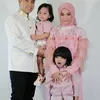 Potret mesra Fildan dan Salmiati.