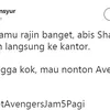 Avengers jam 5 subuh