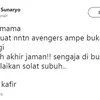Avengers jam 5 subuh