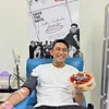 Daffa Wardhana Donor Darah di Hari Ultah