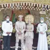 rizky billar pakai baju adat minang