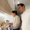 Darius dan Donna Kompak Masak Bareng