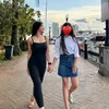 Denada dan Aisha jalan-jalan