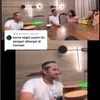Potret ekspresi Angga Wijaya.