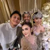 Rizky Febian dan Mahalini Hadiri Pernikahan Ranggaz Laksmana-Angie Prijanto