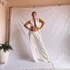 Jennifer Bachdim Bare Baby Bump