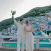 Foto Prewed Beby Tsabina di Korea