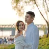Foto Prewed Beby Tsabina di Korea