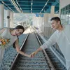 Foto Prewed Beby Tsabina di Korea