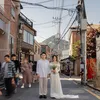 Foto Prewed Beby Tsabina di Korea